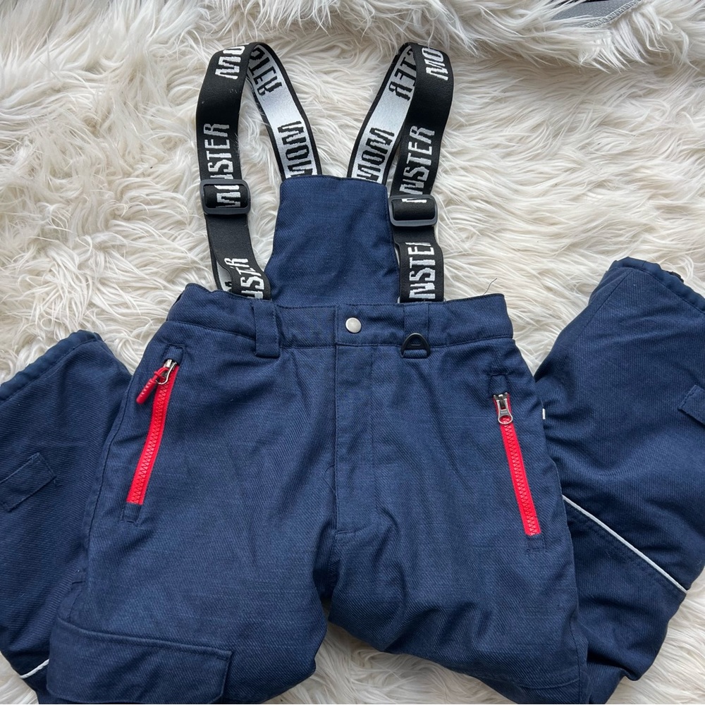 ❤️MONSTER BOYS SNOWPANTS/Bibs❤️Size 7